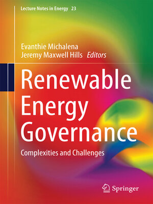 cover image of Renewable Energy Governance